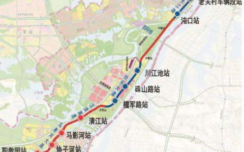 武汉地铁16号线首个区间双线贯通 地铁16号线走向图