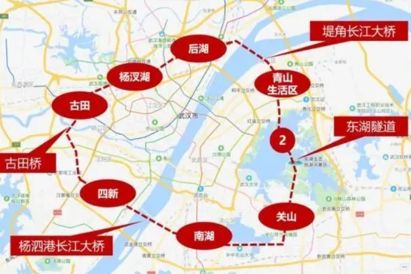 武汉建设“新二环”，缓解道路拥挤现象，当地人：房价会涨？