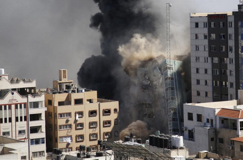 以色列摧毁美联社和半岛电视台加沙办公楼！回应：不会静音
