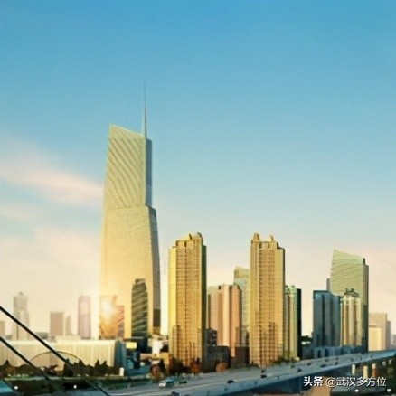 江岸区第一高楼，武汉中信泰富大厦，建设过程曲折