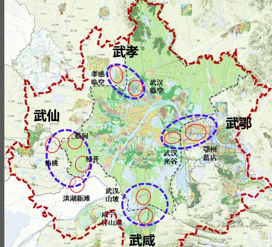 湖北将建成武汉“大都市区”，打造一核四带六大城市副中心