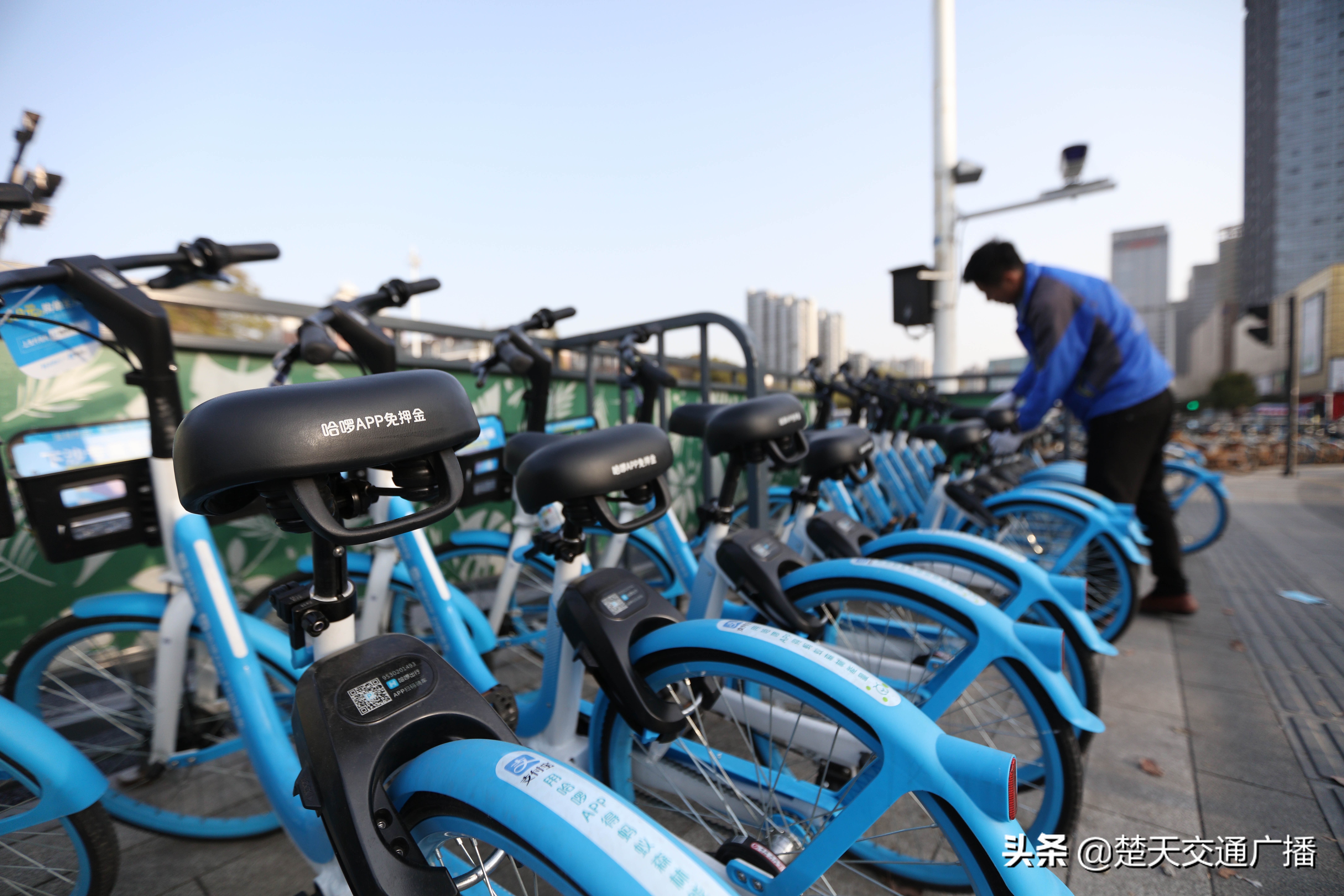 武汉市共享单车总量已减少至61万辆 全市共享单车服务质量将实行季度考核机制