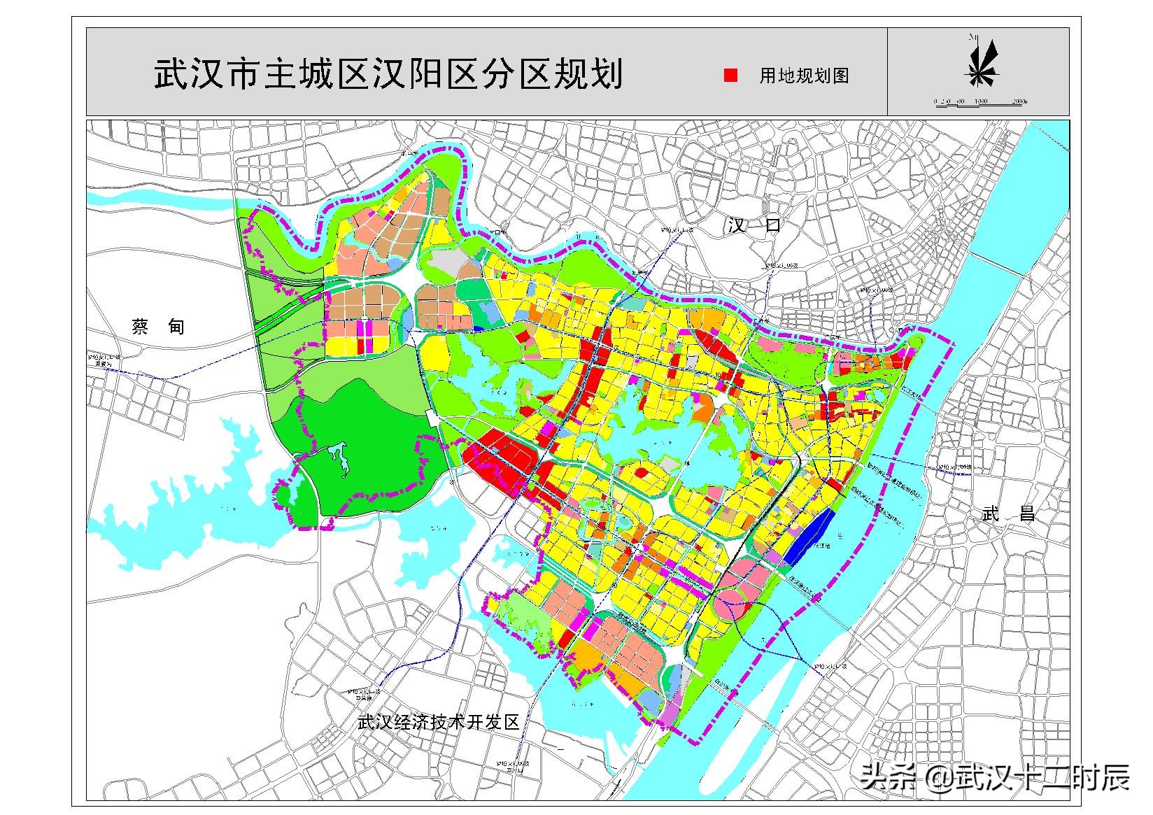 武汉西站板块规划：汉阳和蔡甸的机会，经开区眼红