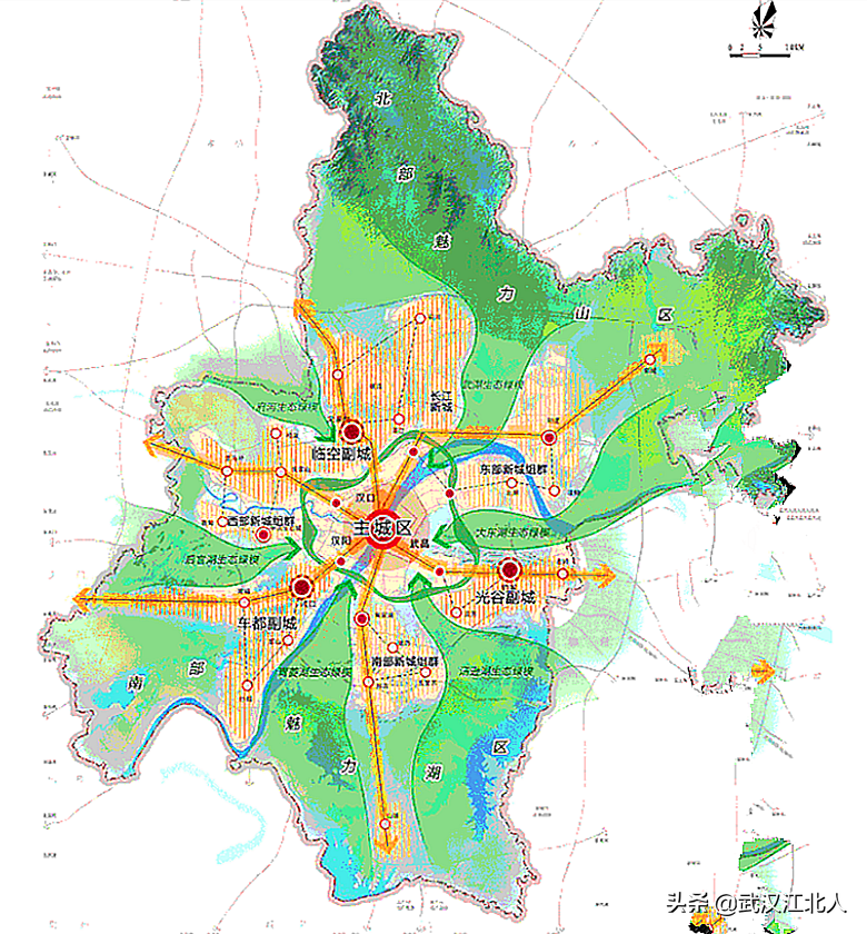 这些措施落地后，武汉的新城区，特别是黄陂想不发展都难