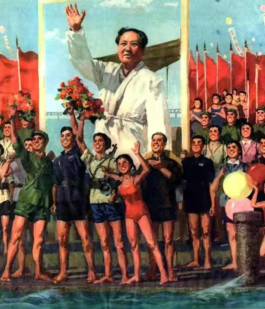 1966年渡长江，学生伢们表现强