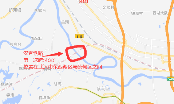 汉宜铁路三过汉江的背后原因解读